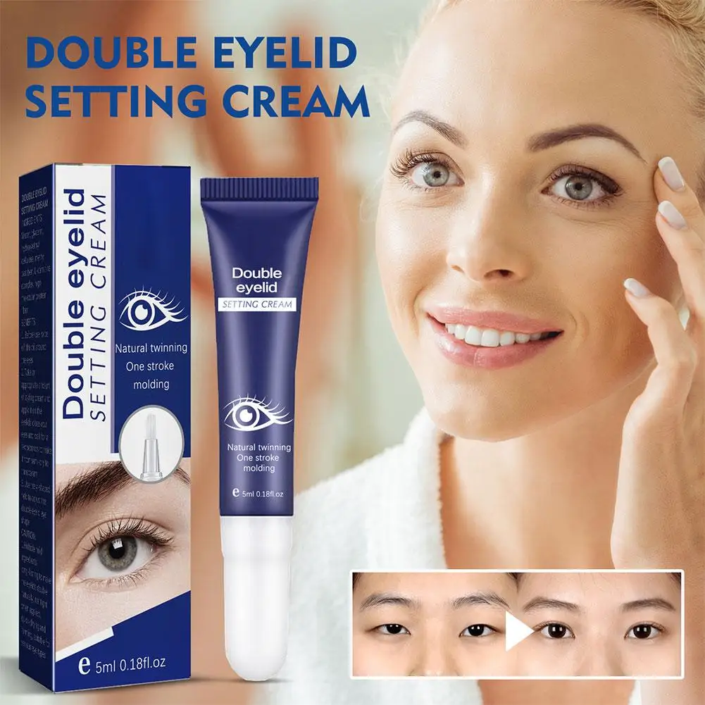 Eyelid Lifting Cream Magic Big Double Eyelids Defining Cream Enhance Eyes Remove Dark Circles Puffiness Essence Firm Eye