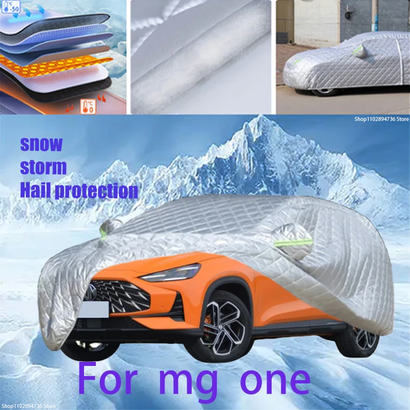 For mg one Outdoor Cotton Thickened Awning For Car Anti Hail Protection Snow Covers Sunshade Waterproof Dustproof