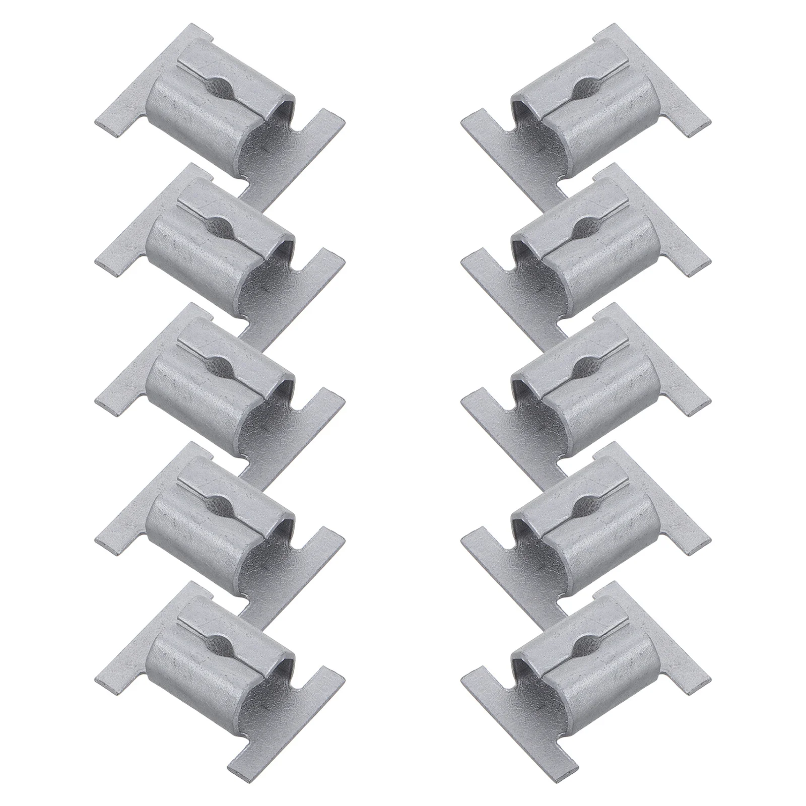 

10Pcs U Nut Clips Car Bumper Fasteners Universal Fit Sturdy Steel Easy Install Auto Retainer Clips Decorative Panels