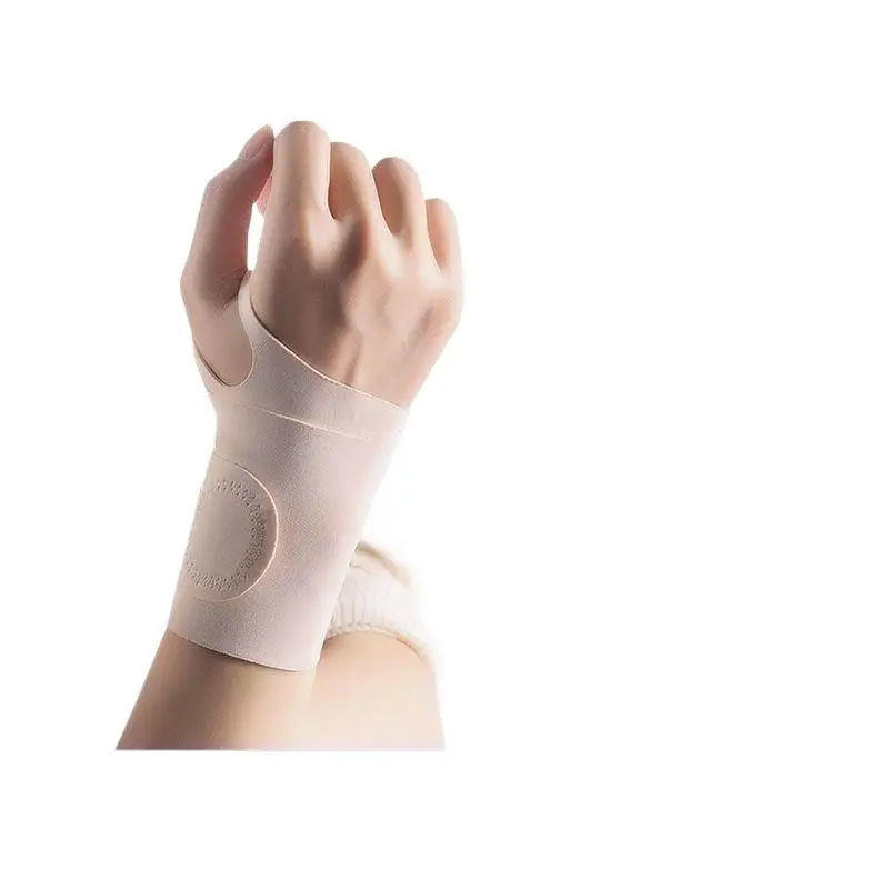 Elastisches Handgelenkband, Handgelenkbandage, Kompressionsbandage, dünne Handgelenkbandage, Handgelenkstütze für Badminton und Tennis, Handgelenkstütze mit Daumenstütze, Handschuhe, Handflächenschutz. – Detail 12