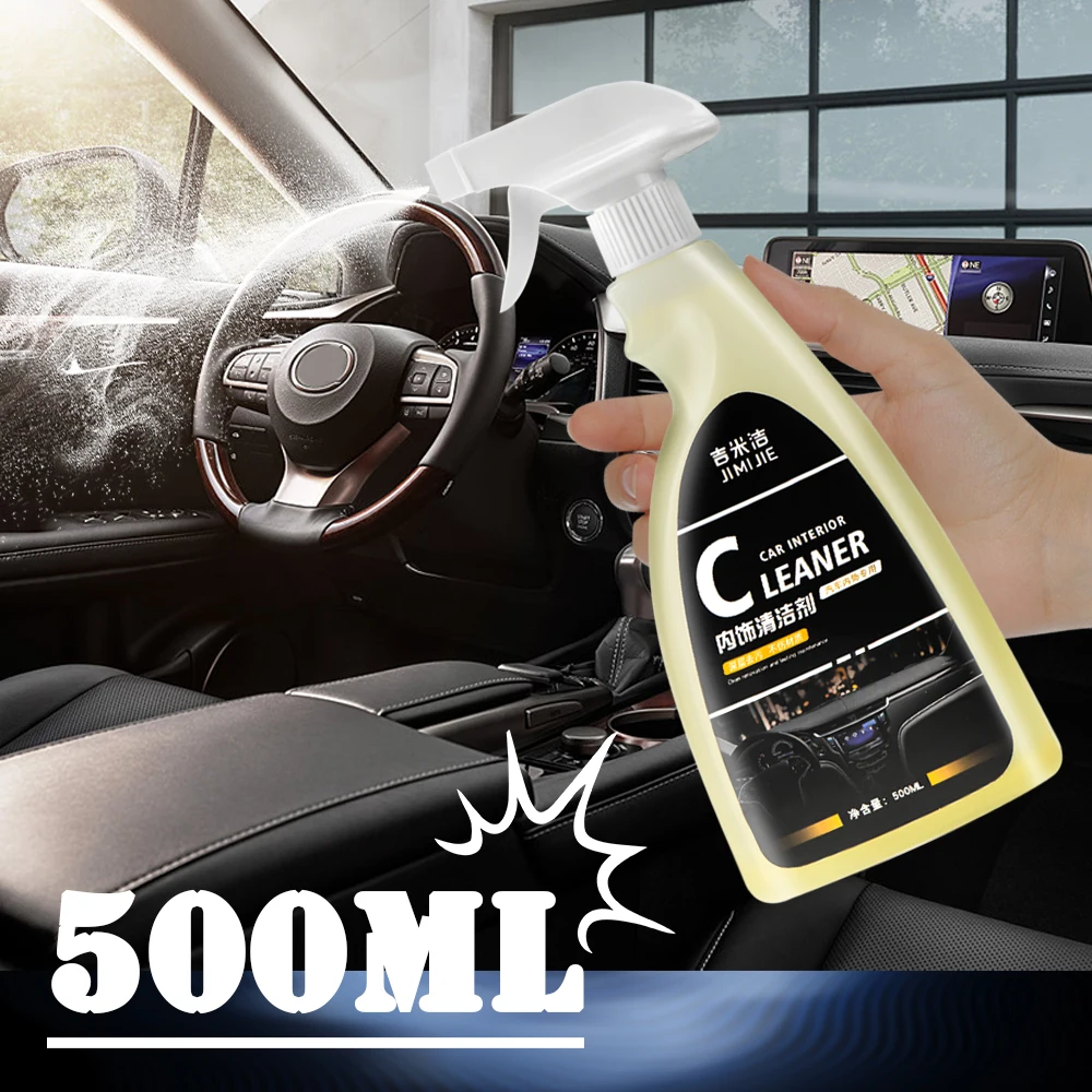 Car Interior Cleaner Nano Ceramic Wax Dashboard Cleaner Multi-Purpose Car Interior Protection Car Leather Seat Retreading Agent