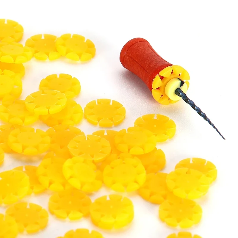 1000Pcs Autoclavable Dental Endodontic Silicone Endo Stops Root Canal Files Disinfection Marking Circle Ring Counting Stopper