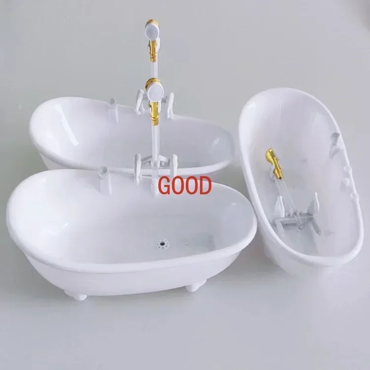 Weißer Badewannensprinkler