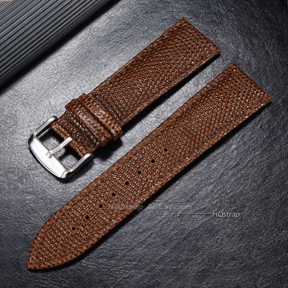 Cowhid Watch Strap 14mm 15mm 16mm 18mm 19mm 20mm 21mm 22mm Universal Bracelet for huawei watch GT6/5/4 Replacement Wrist Band