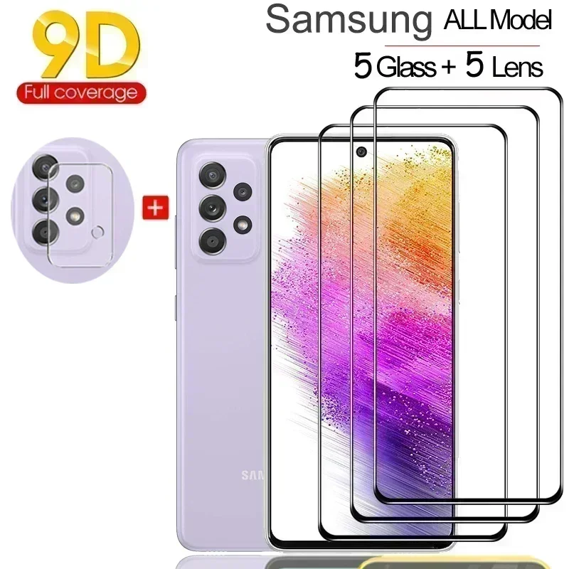 

for Samsung a54 cristal A53 A55 glass for Samsung Galaxy A 52 A34 A52S A53 5G glass protector case Galaxy A 53 screen protector
