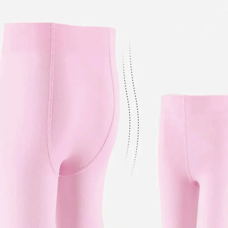 3/2/1 Pairs Children's Dance Socks Girls' Pantyhose Spring Autumn White Pantyhose Dance Tights Tights Pink Black Summer Tights image 4