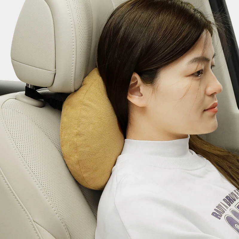 Car head pillow lumbar support set can love the neck pillow cartoon car seat lumbar cushion support four seasons