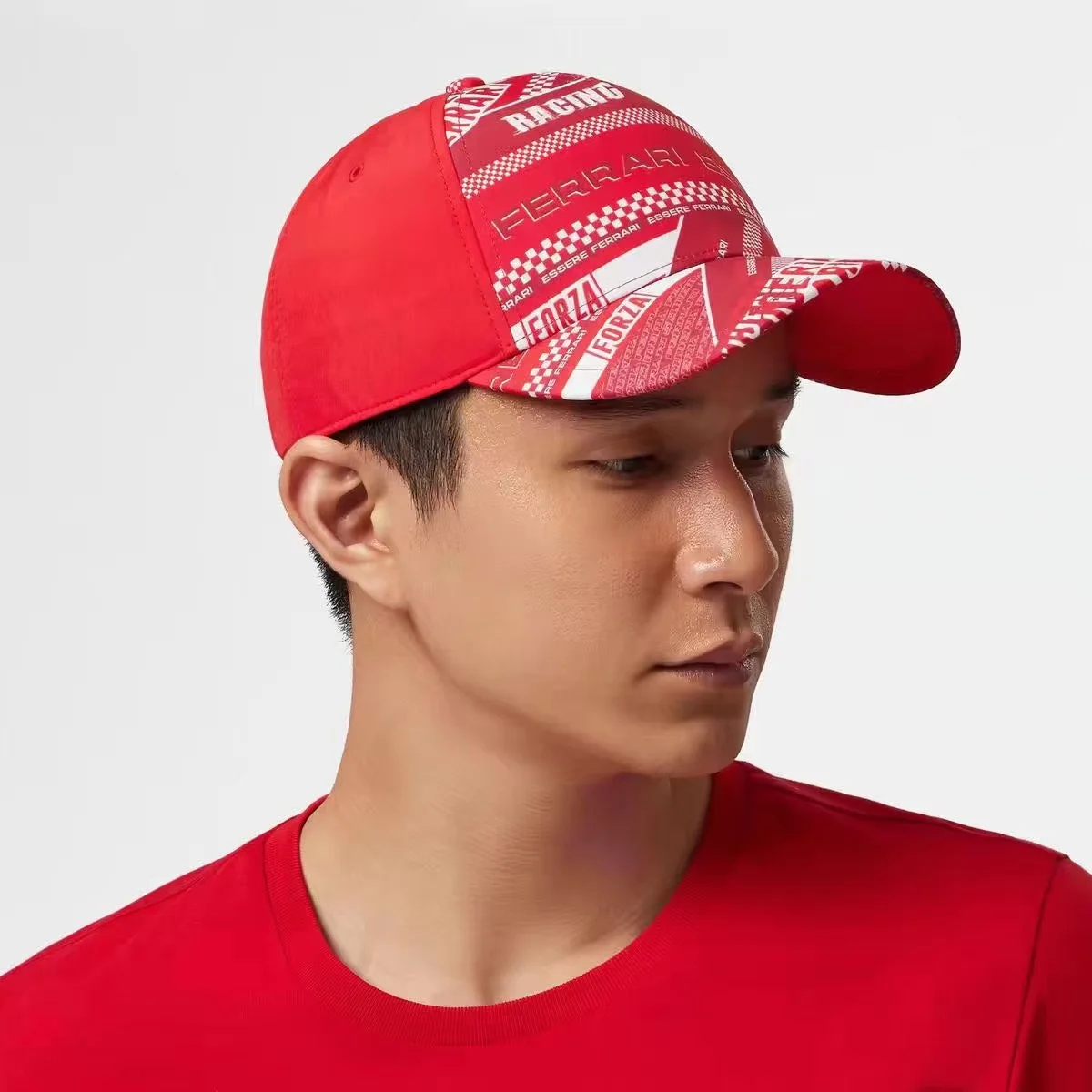 Wholesale a variety of F1 racing baseball caps adjustable cartoon visor fashion cap more patterns can be consulted