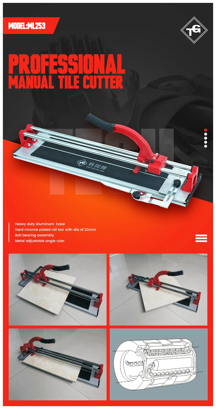 ML253 high-quality construction tool tile cutter easily cut ceramic tiles in multiple sizes and specifications