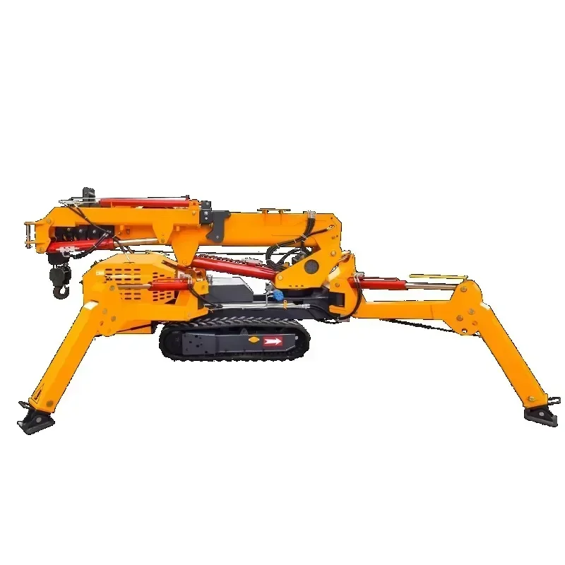 Remote Control 3ton 10m Crawler Spider Building Manual Portable Spider Crane