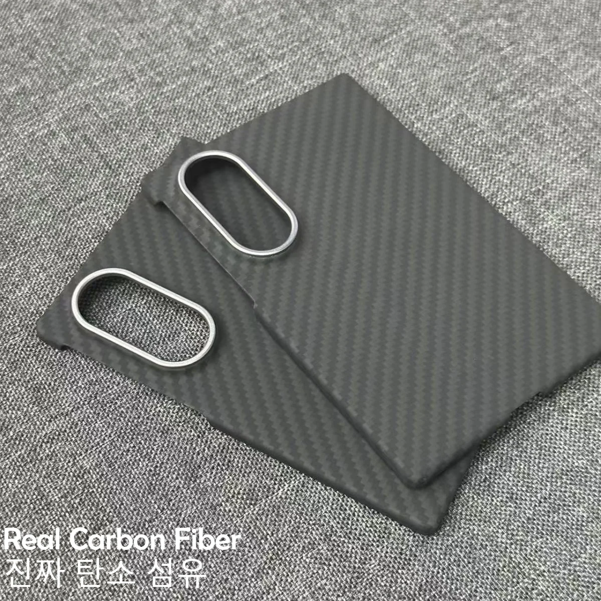 Cienka, prawdziwa tkanina z włókna węglowego 600D 1500D Aramid Kevlar Etui na Samsung Galaxy Z Fold 8 (szeroki) 5G z magnetyczną, twardą obudową kompatybilną z MagSafe — zdjęcie produktu 3