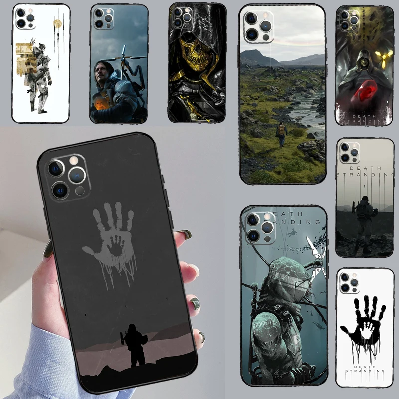 لعبة الموت تجديل حالة الهاتف آيفون 13 16 15 11 12 14 17 برو ماكس 12 ميني 15 16 زائد 16e 17 غطاء الهواء فوندا #1