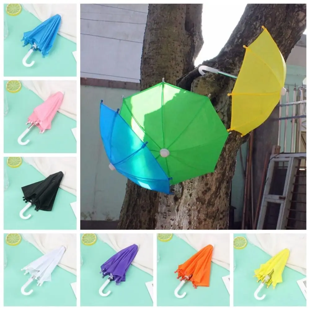 

Portable Adjustable Doll Decorative Umbrella Funny Cute Mini Umbrella Thickened Umbrella Children