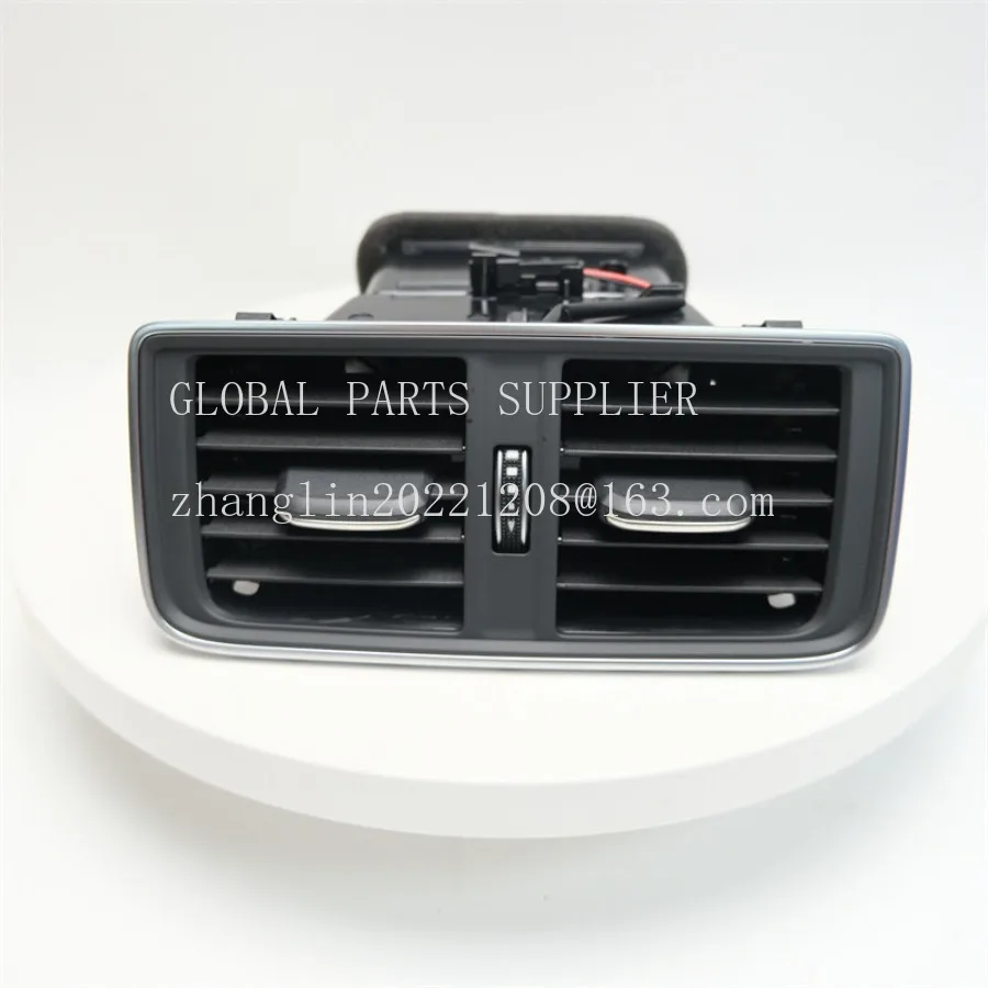 Black Rear Centre Air Vent Outlet Vents for Audi A4L Q5 2018-2023 Back Seat Middle Air Conditioning Panel 80A819203 80A819203B