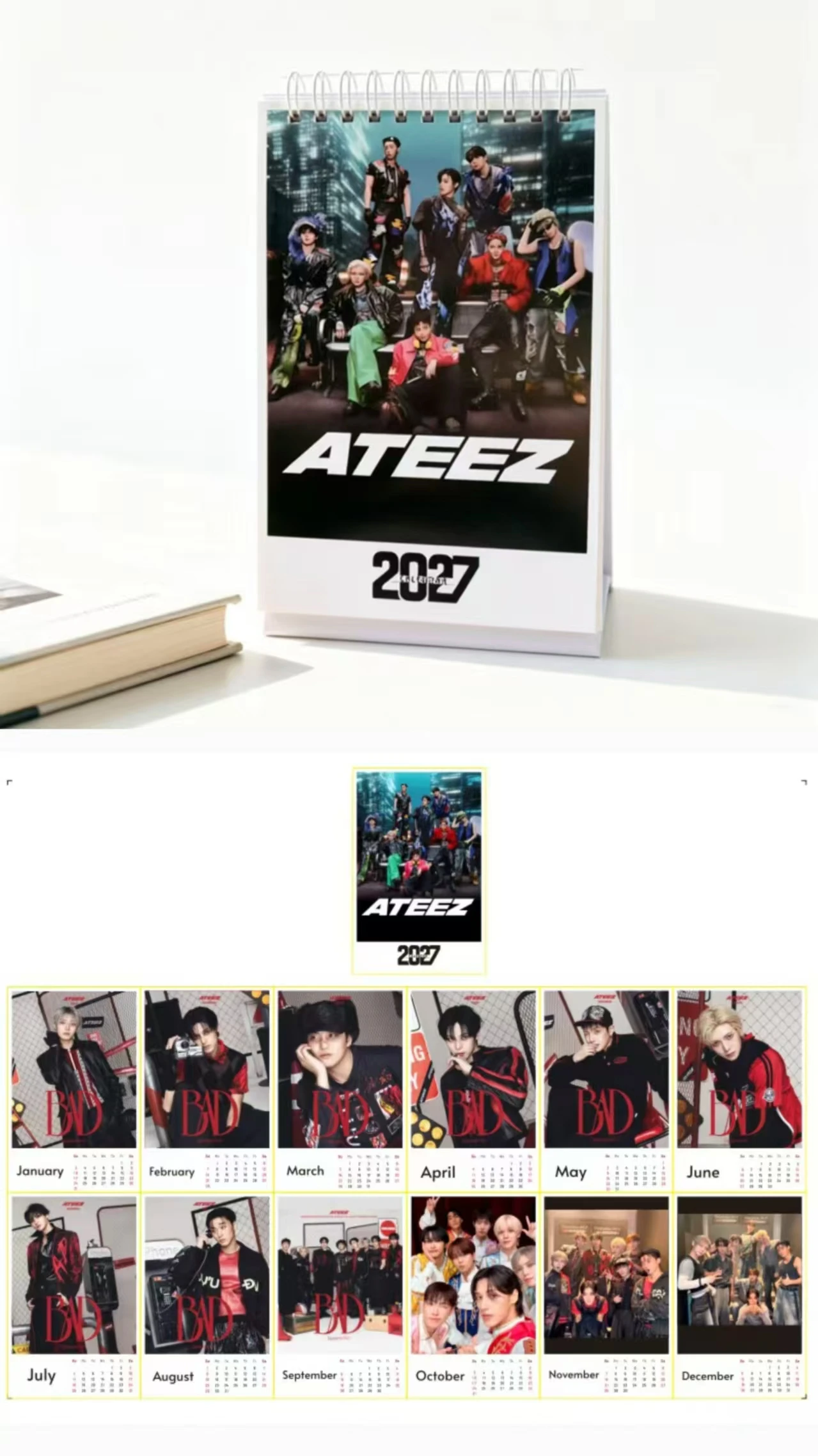 Office Tech Gadgets - 2027 Idol Boy ATEEZ Periphery New