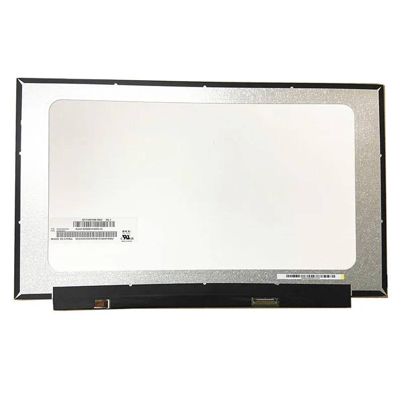 

NT156FHM-N61 NT156FHM N62 N63 B156HTN06.1 N156HGA-EA3 Laptop Lcd Screen Panel 1920x1080p FHD 45% NTSC 15.6" Slim LED Matrix