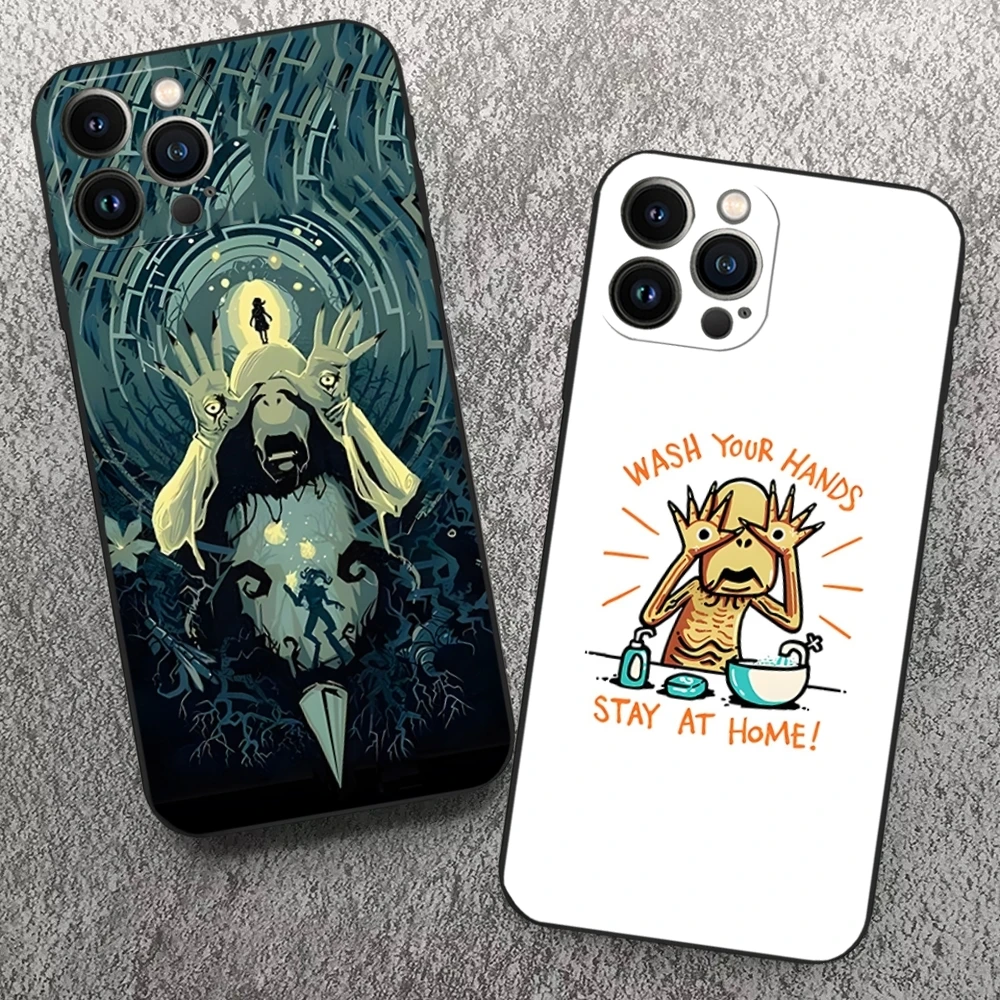 Чехол для телефона El Laberinto Del Fauno для Iphone 17 Air 16 15 14 13 12 11 Pro Max Xr X Xs Mini Plus, черный мягкий силиконовый чехол