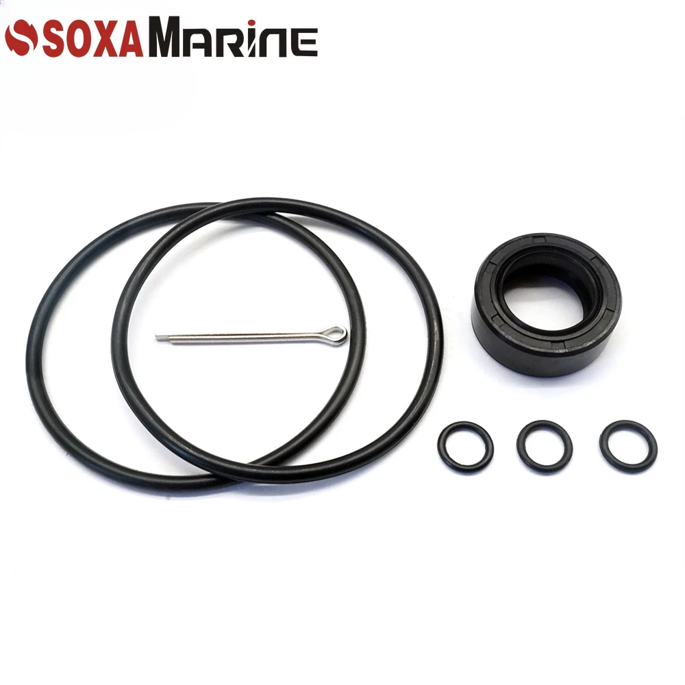 Lower Unit Gearbox Oil Seal Kit for Honda BF8 BF10 BF15 BF20 Outboard 91351-ZV4-003 91252-ZW9-003 91251-935-004 image 2