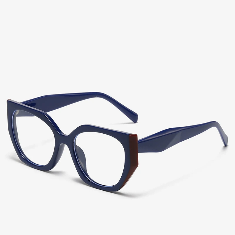 55312 Retro Marke Anti Blau Licht Optische Gläser Rahmen Frauen Tr90 Mode Computer Brillen