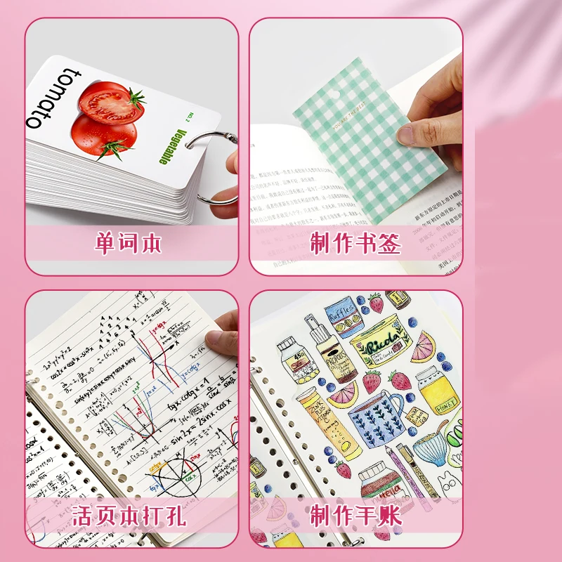 M&G Punzonatrice a foro singolo da 6 mm per carta Capacità 8 fogli Punzonatrice per album Materiale scolastico per ufficio domestico Diametro 6 mm