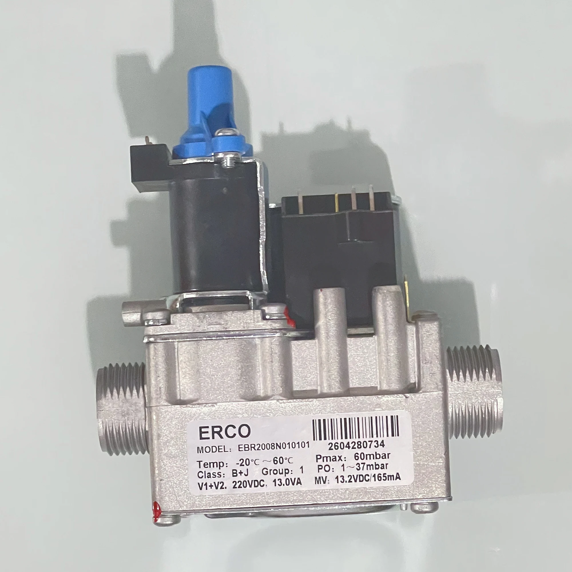 Gas Wall Mounted Gas Valve Part Number EBR2008N Gas Proportional Valve 220V DC Gas Boiler Parts