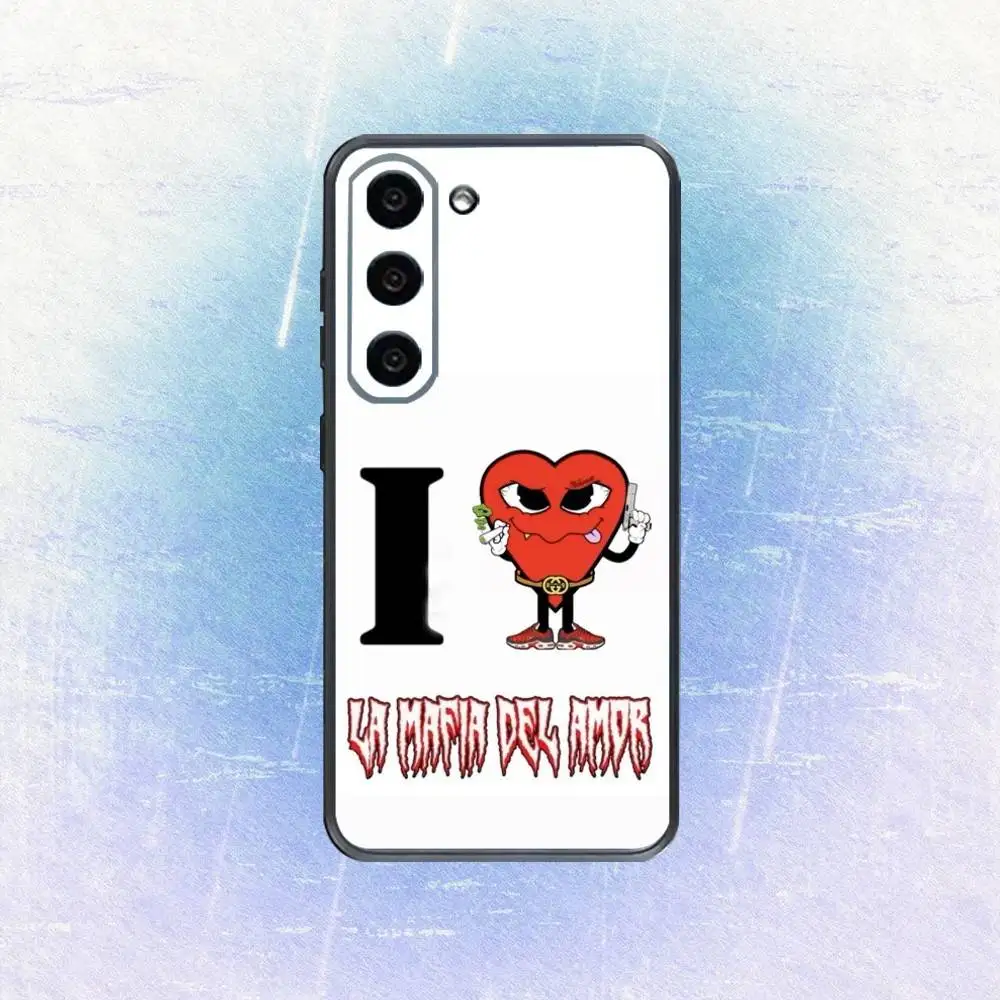 Love M-Mafia La Mafia Del Amor 電話ケース Samsung Galaxy A73、A72、A71、A70、A53、A52、A51、その他用 ソフトブラックカバー