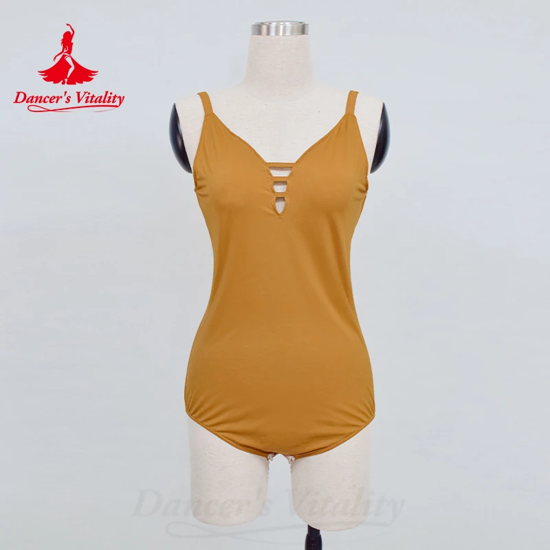 Latin Dance Body Suit for Women Customsized Sleeveless Spandex Leotard Performance Top Rumba Chacha Tango Competiton Bodysuit