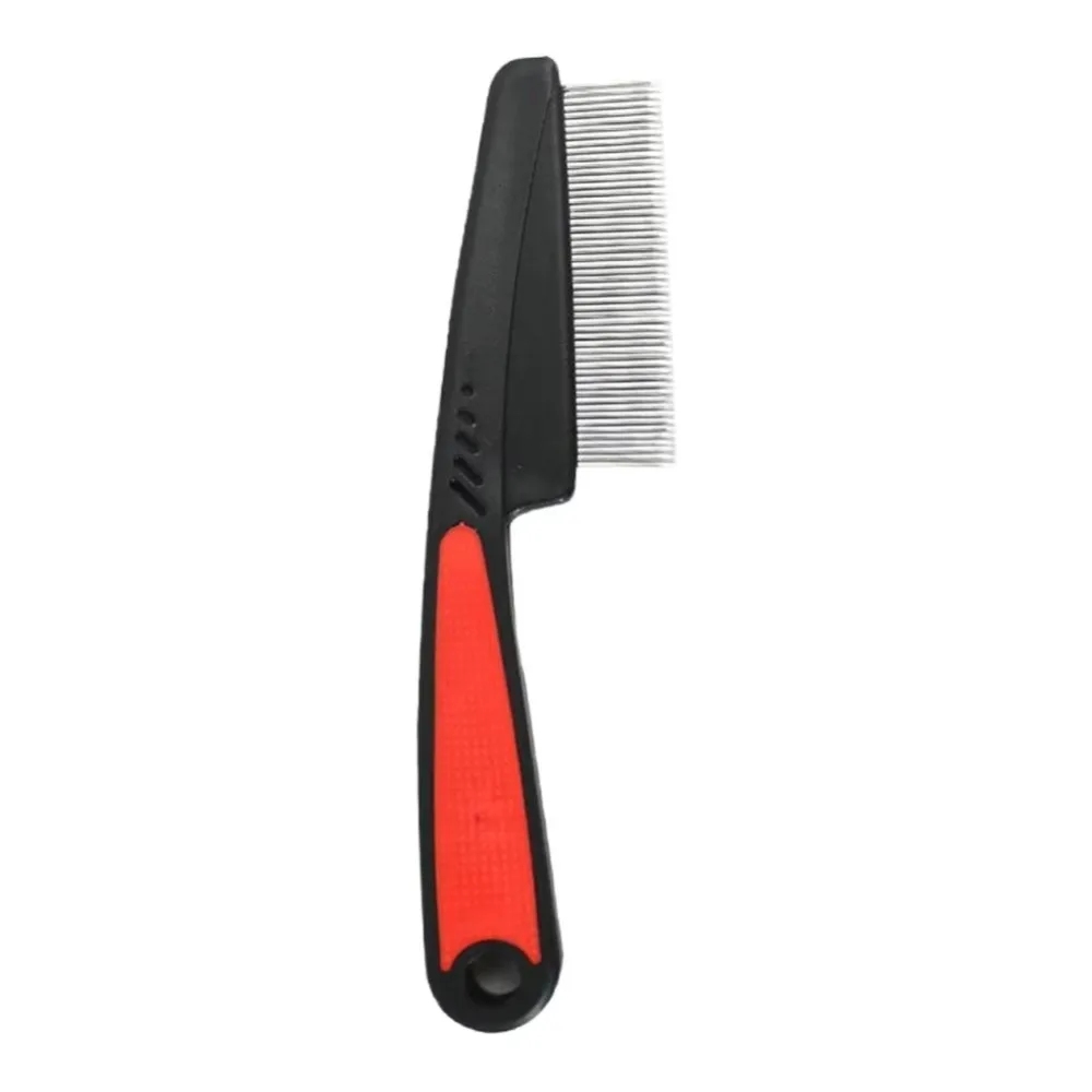 Anti-slip Handle Fine-toothed Lice Comb Painless Remove Dandruff Flea Comb Scalp Cleansing Comb