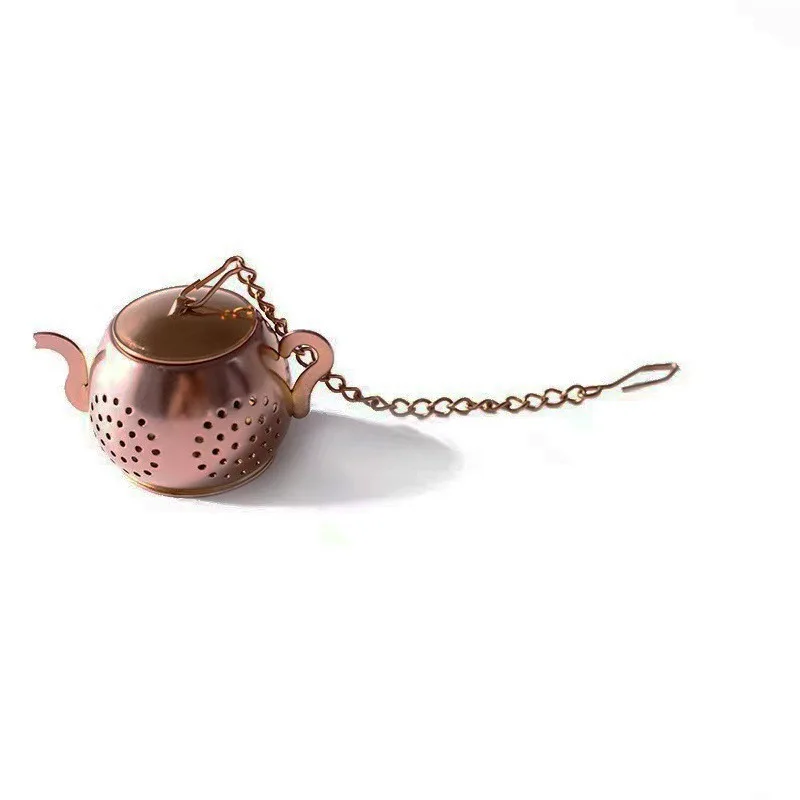 Passoire à épices Acier Inox Passoire En Inox Avec Chaîne Suspension - Filtre à épices/thé 0,3L, Maille Fine Boule à épices Maille Fine 0.3L