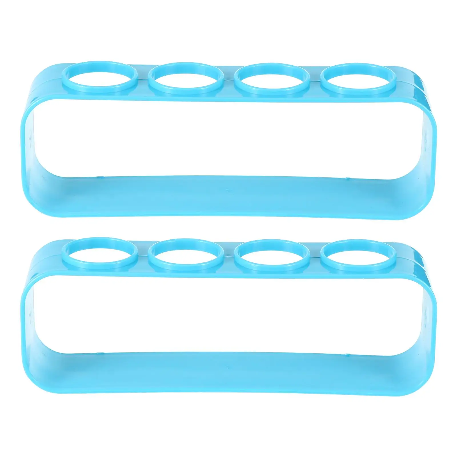 

2 PCS Test Tube Rack Tubes Souvenirs for Drying Lab Organizer Glass Holder Stand Tubular Child