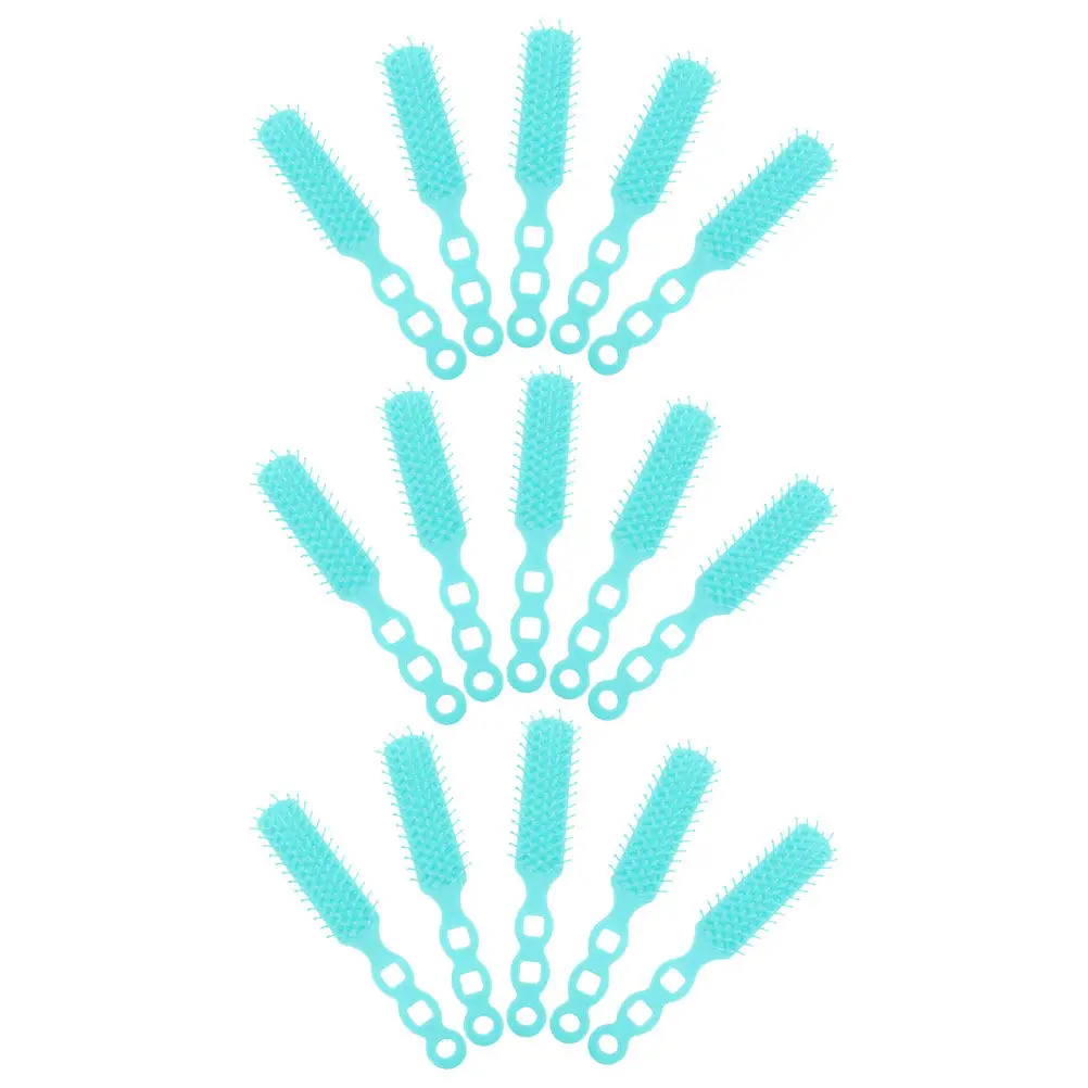 

15Pcs Plastic Scalp Massage Comb Comfortable Lightweight Portable Hair Comb for Thick Thin Hair Detangle Knots Stimulate Scalp
