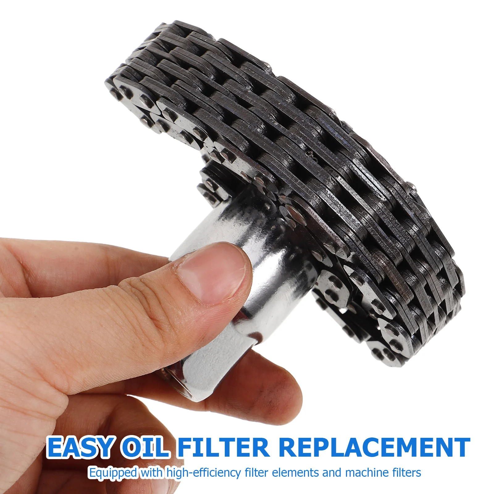 

52-Section Oil Filter Chain Wrench Heavy Duty Fuel Filter Socket Wrench For Automotive Motorcycle Plumbing Repair Tools