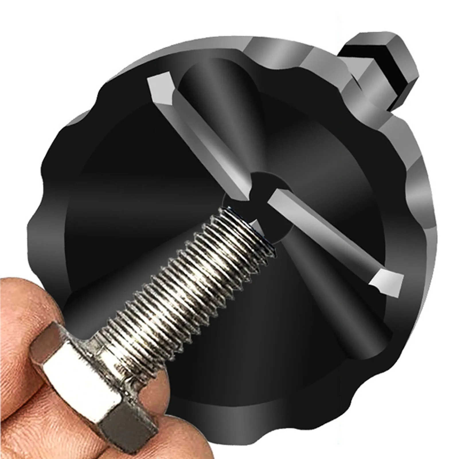 Deburring External Chamfer Tool Simple Operation Burr Remove Tool for Drill Bit Bolts and Tight Chuck