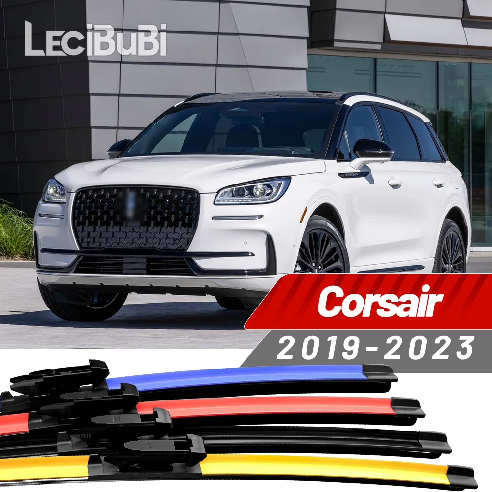 

2 шт. для Lincoln Corsair 2019-2023 2020 2021 2022 щетки стеклоочистителя переднего стекла дворники
