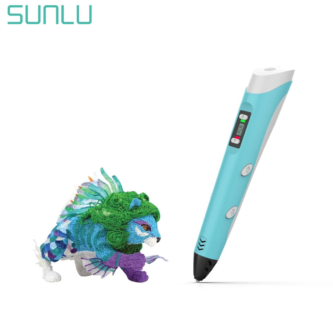 

SUNLU SL-200 3D Pen Set for Kids DIY Drawing Child's Birthday Christmas Gift with PLA Filament Power Adapter Crafts Toys Novelty