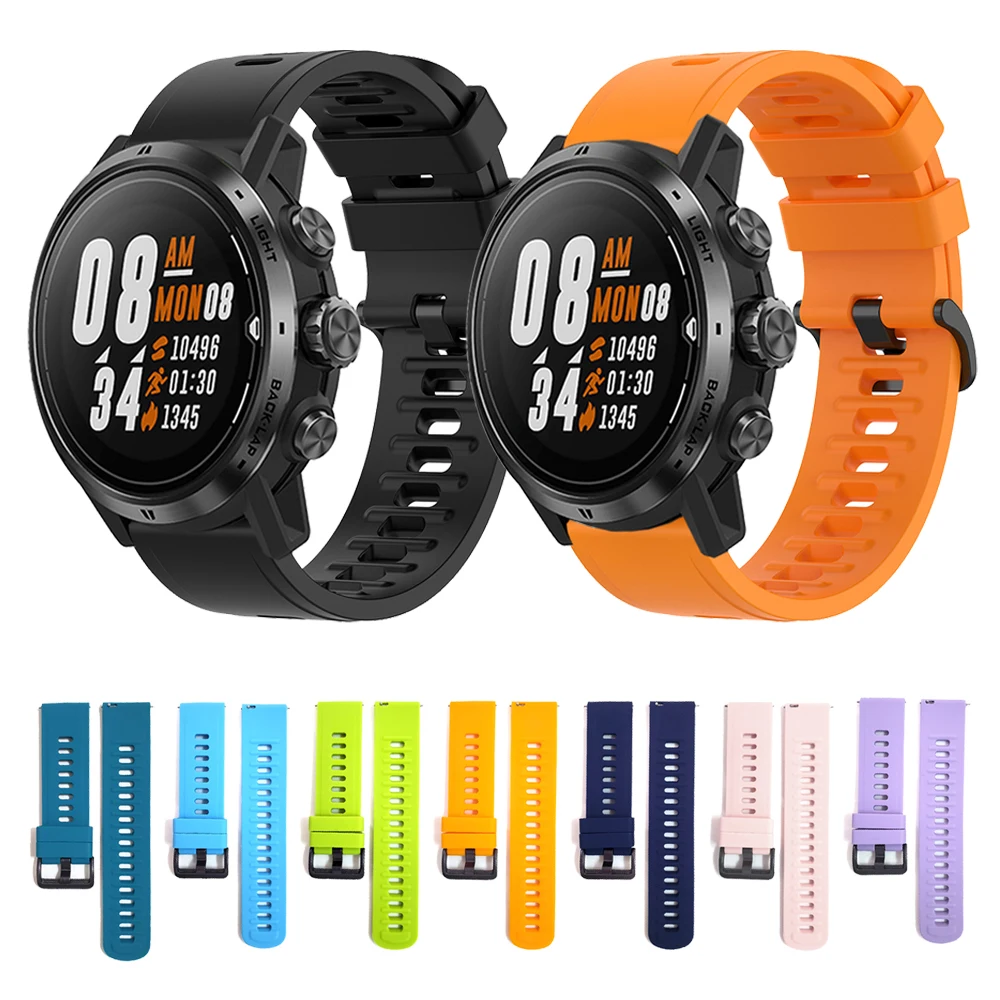 Watchband Wrist Band For COROS APEX Pro Sport Silicone Strap 46mm 42mm Watch Replaceable Accessories Bracelet bands