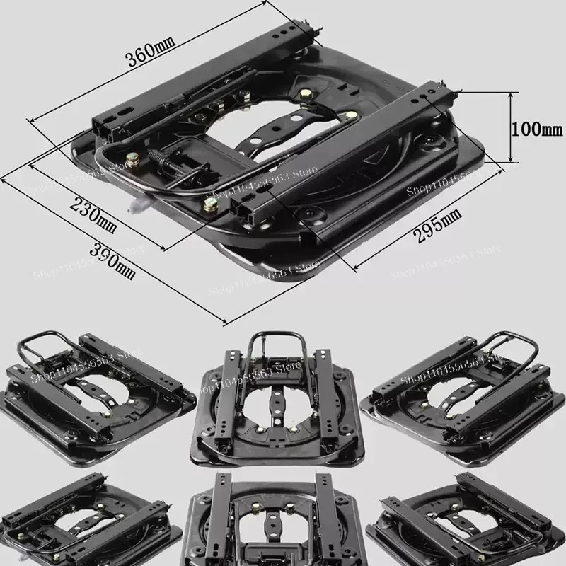 Universal Car Seat Swivel Turntable 360 Degree Rotation Plate for RV Van Camper