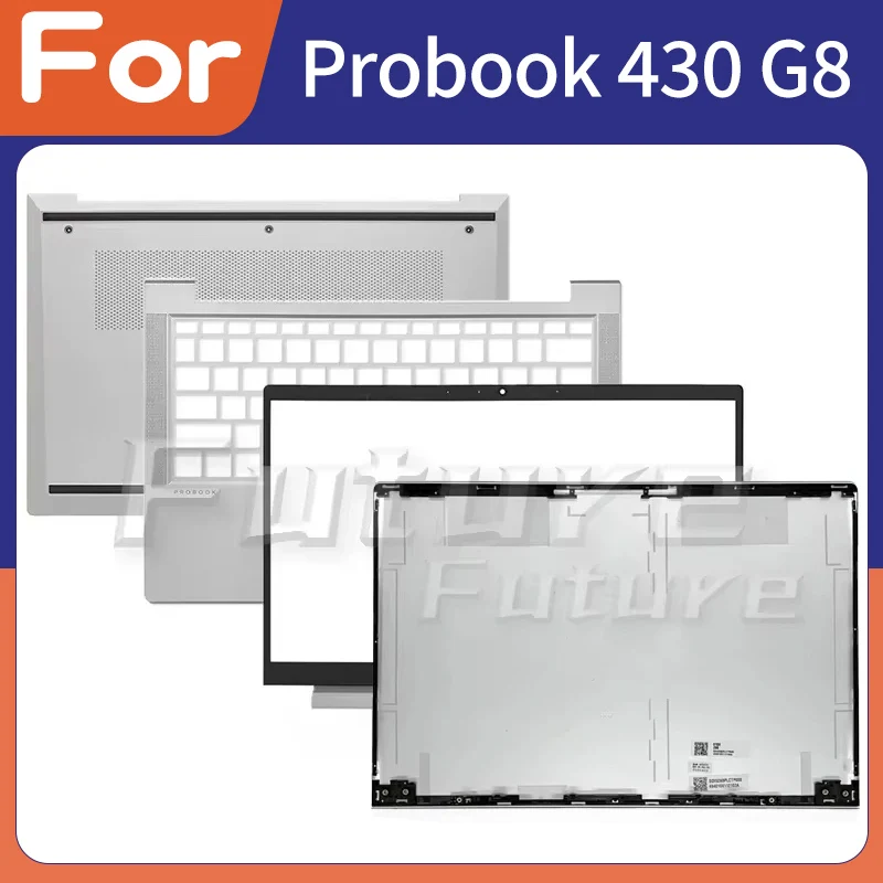 

Новая задняя крышка ЖК-дисплея для ноутбука, упор для рук, верхняя нижняя часть для ProBook 430 G8 ZHAN 66 PRO 13 G4, верхняя крышка, верхняя верхняя крышка, серебристая