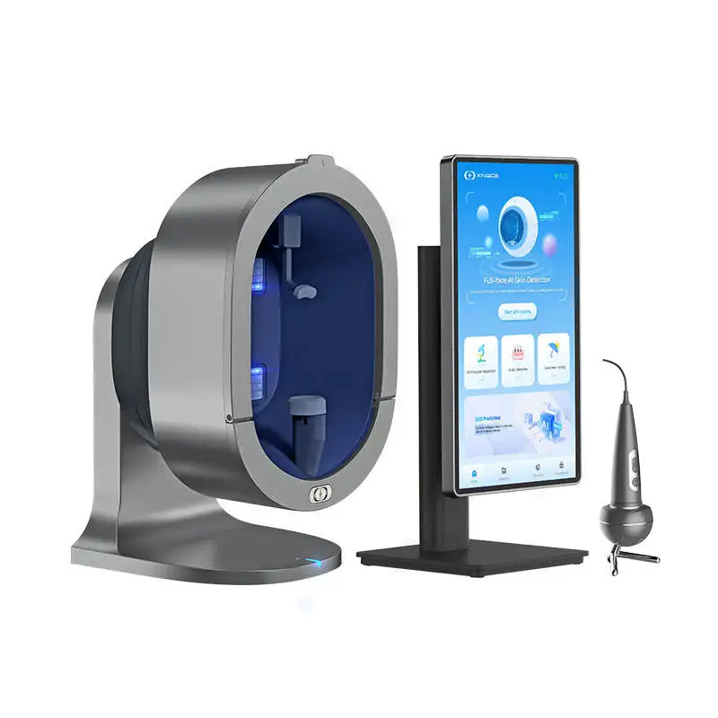3D Skin Scanner Care Facial Analyzer Smart  Facial Tester Scanner Facial Skin Analyzer AI Face Skin Diagnostics Analyzer Device