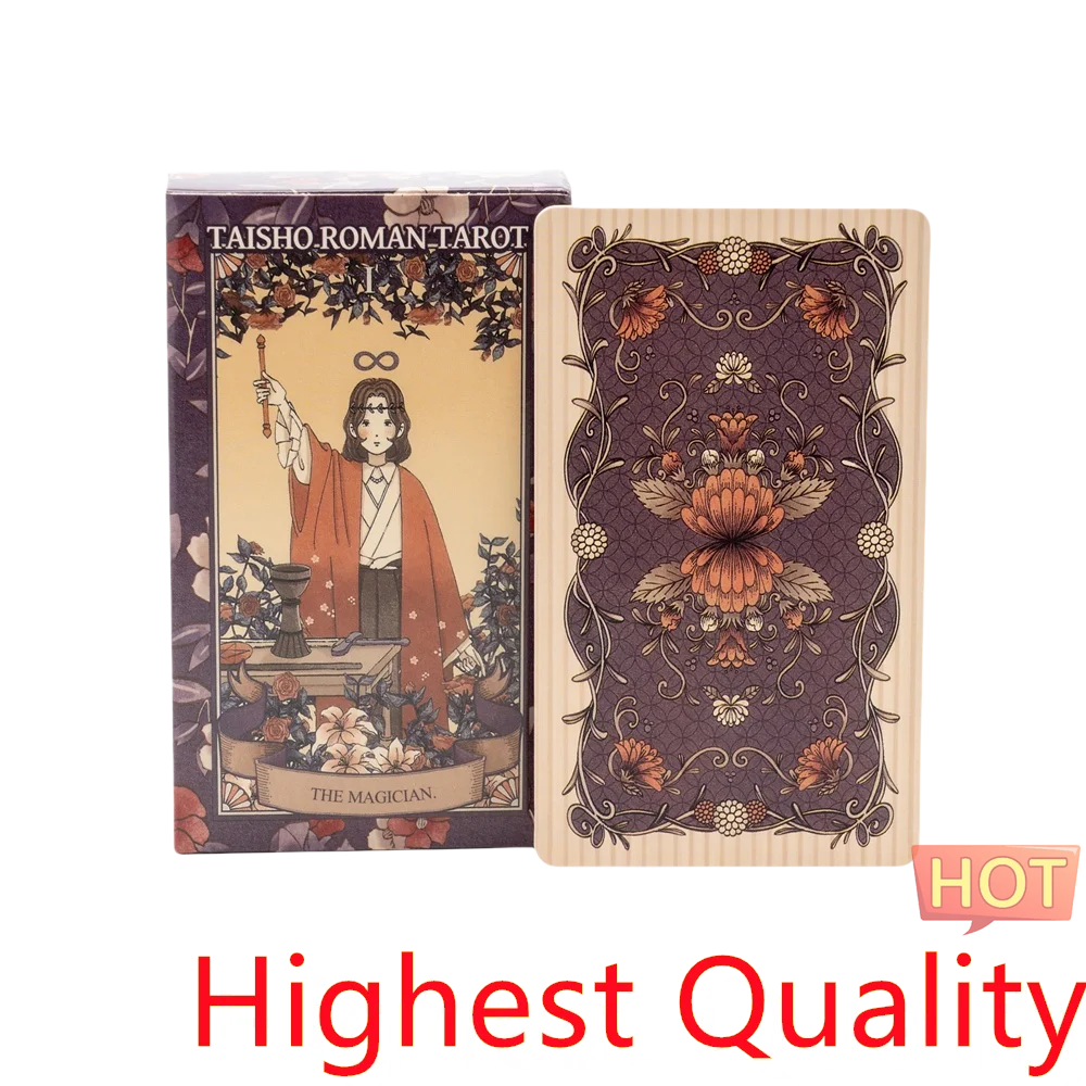 12X7cm Psychic Taisho Roman Tarot Tarot Sorcery Decks Card Game Magic Tarot Cards Oracle Card