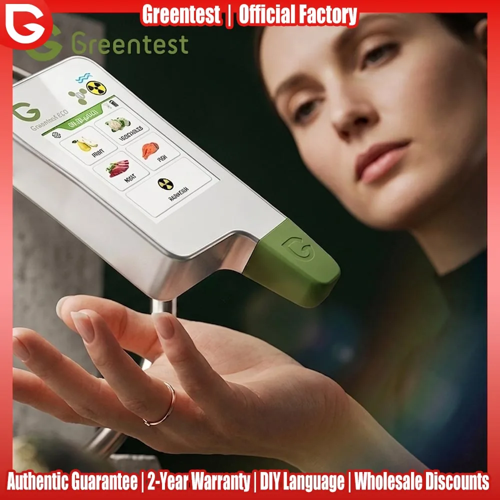 Greentest 1-6 Food Safety Nitrate Tester 3S Portable Rapid Detector for Supermarket Import Export Inspection Fruits Vegetables