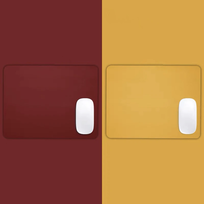 Anti-Slip Dual Color Mouse Pad For PC Computer Desktop Laptop Waterproof Mice Mat For Macbook For Thinkbook Lenovo HP Dell