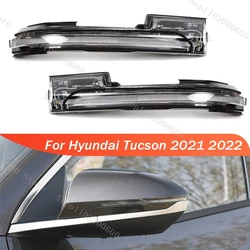 For Hyundai Tucson 2021 2022 Outside Rearview Door Side Mirror Turn Signal Light Lamp With Bulb 87613-N9000 87623-N9000