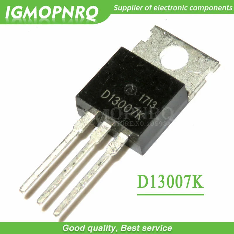 10pcs D13007K D13009K TO-220 package transistor original authentic