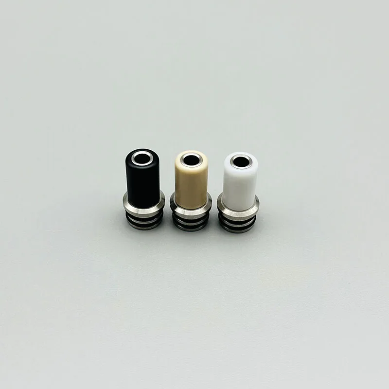 DIY 510 Heat Resistance Drip Tip 316ss PEEK POM internal Diameter 3.8mm For 510 Thread Tank Atomizer RTA RDA Vape Accessories