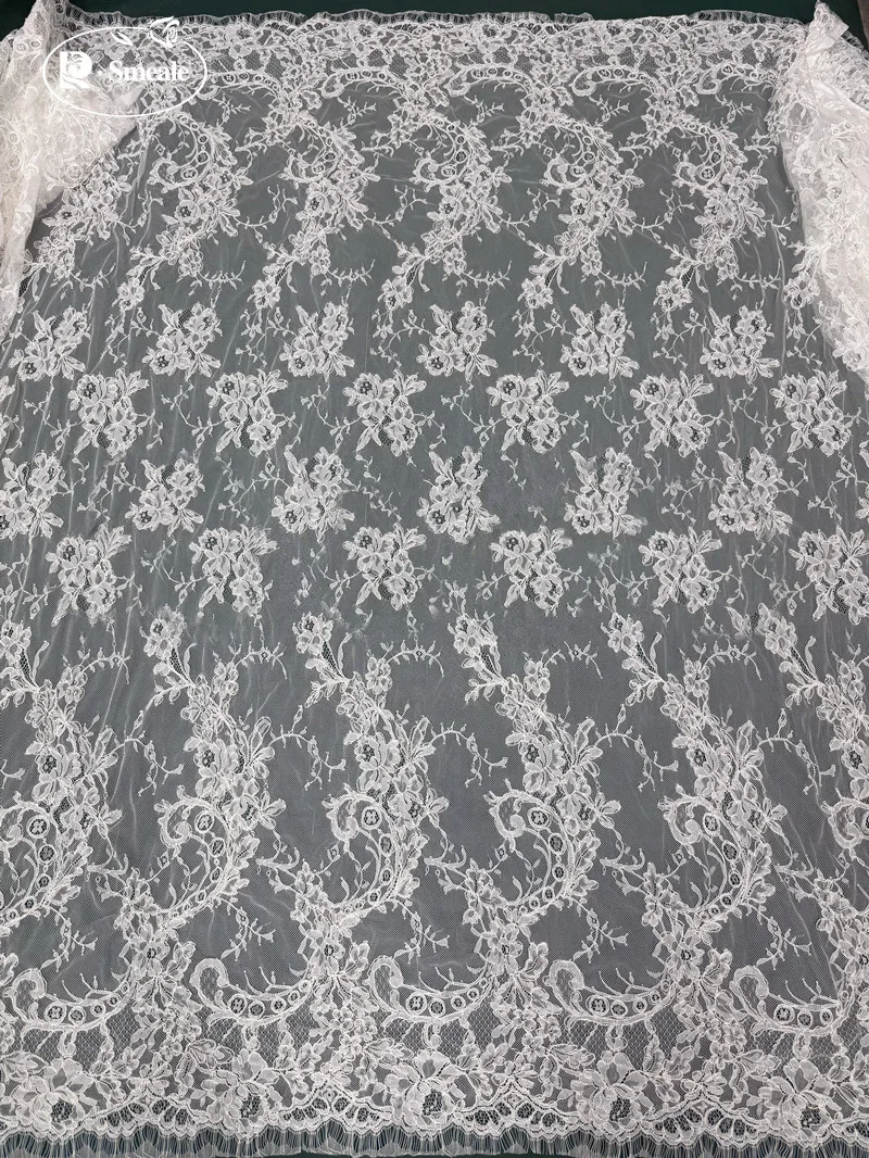 3M X 1,5M Handgefertigter Seil-Stickerei-Spitzenstoff, Hochwertiges Kleid, Hochzeitskleid, Brautkleidungszubehör Stoffe zum Nähen – Detail 11