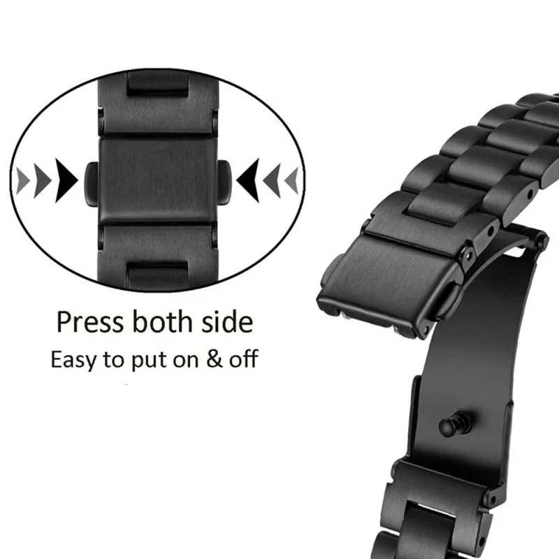 Slim Loop for Apple Watch Band 41mm 40mm 38mm Stainless Steel Chain Strap for iWatch Bracelet 9 8 7 6 5 SE 44mm 45mm Ultra 49mm image 5