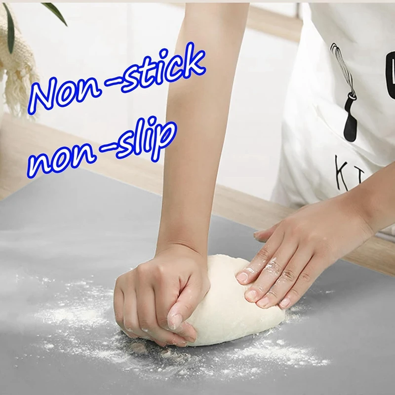 5Pcs Silicone Mat 30 X 40 Cm, Non-Stick Non-Slip Baking Mat, Table Mat, Dough Mat, Silicone Film Work Mat, Counter Mat Durable