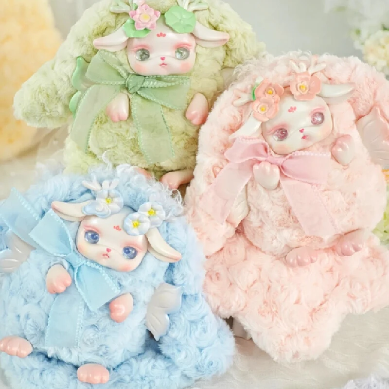 

Подлинная серия Loloan V3 Blooming Deers All The Way Flowers, плюшевая глухая коробка, виниловая дверь, загадочная коробка, анимированный олень, индивидуальный подарок