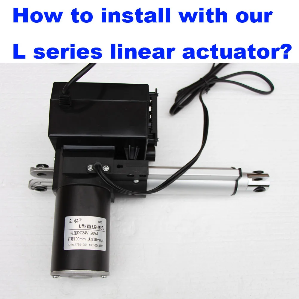 Input AC 100-220V For one Linear actuator DC 24V 5A power supply Electric adapter Progressive Manual switch controller kit